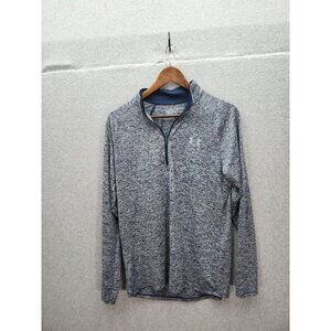 Under Armour Mens HeatGear 1/4 Zip Long Sleeve Pullover Small